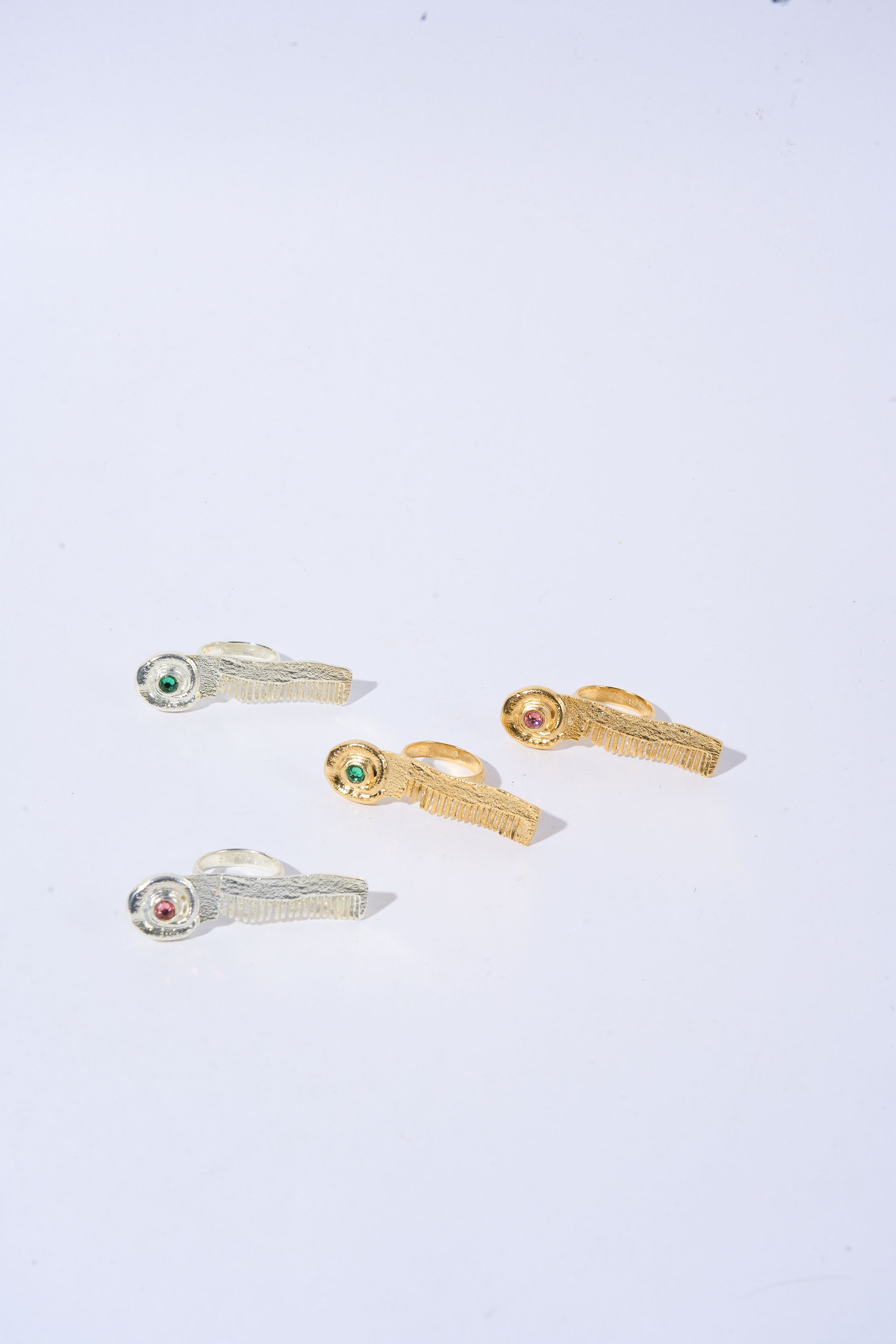 Anillo Peinilla Plateado