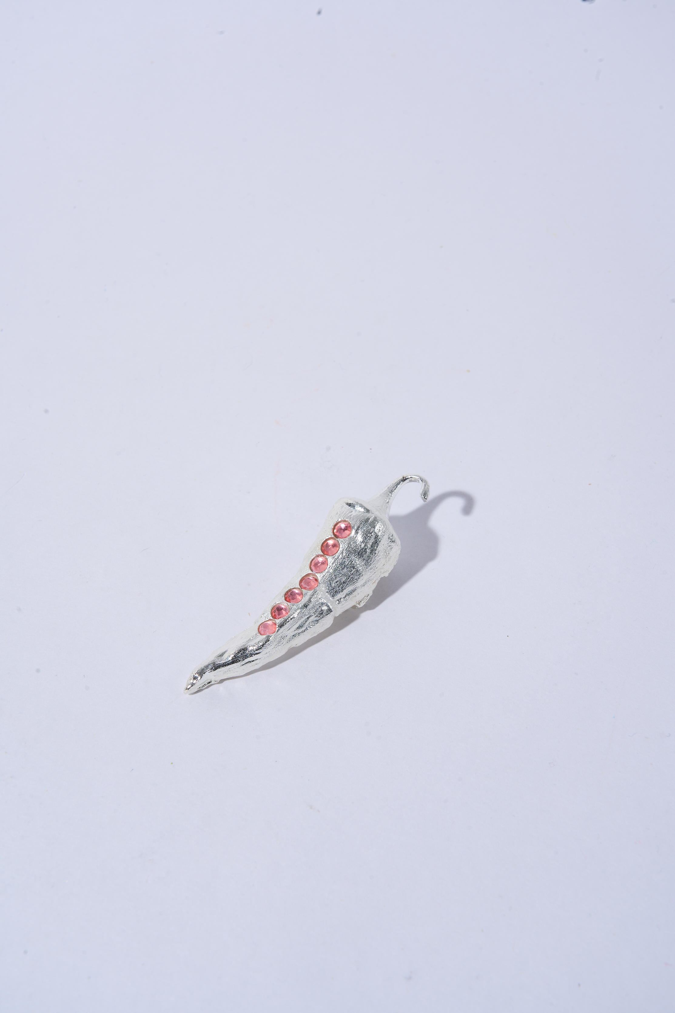 Prendedor Chile Plateado