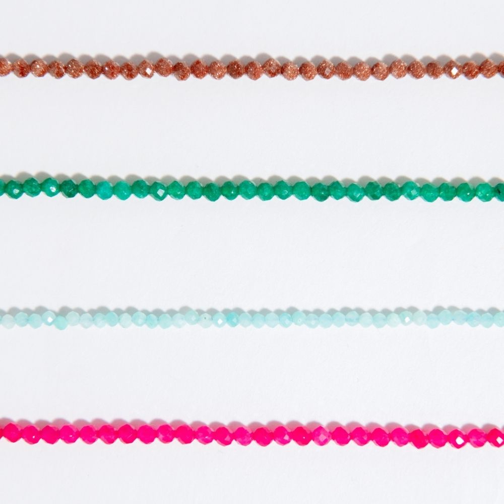 Collar Ágata Mini Morado